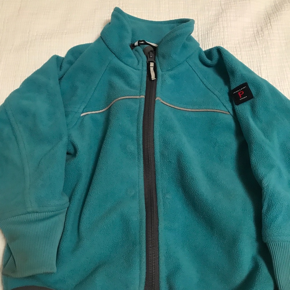 Polarn O. Pyret toddler wind fleece jacket